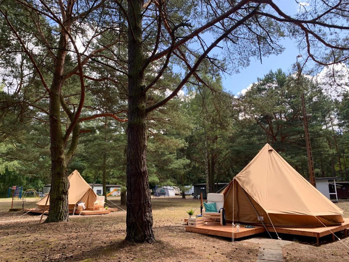 Camp Bursztynowy Las Gdansk Exterior foto
