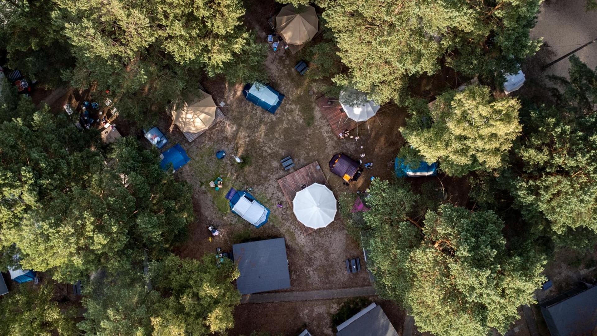 Camp Bursztynowy Las Gdansk Exterior foto